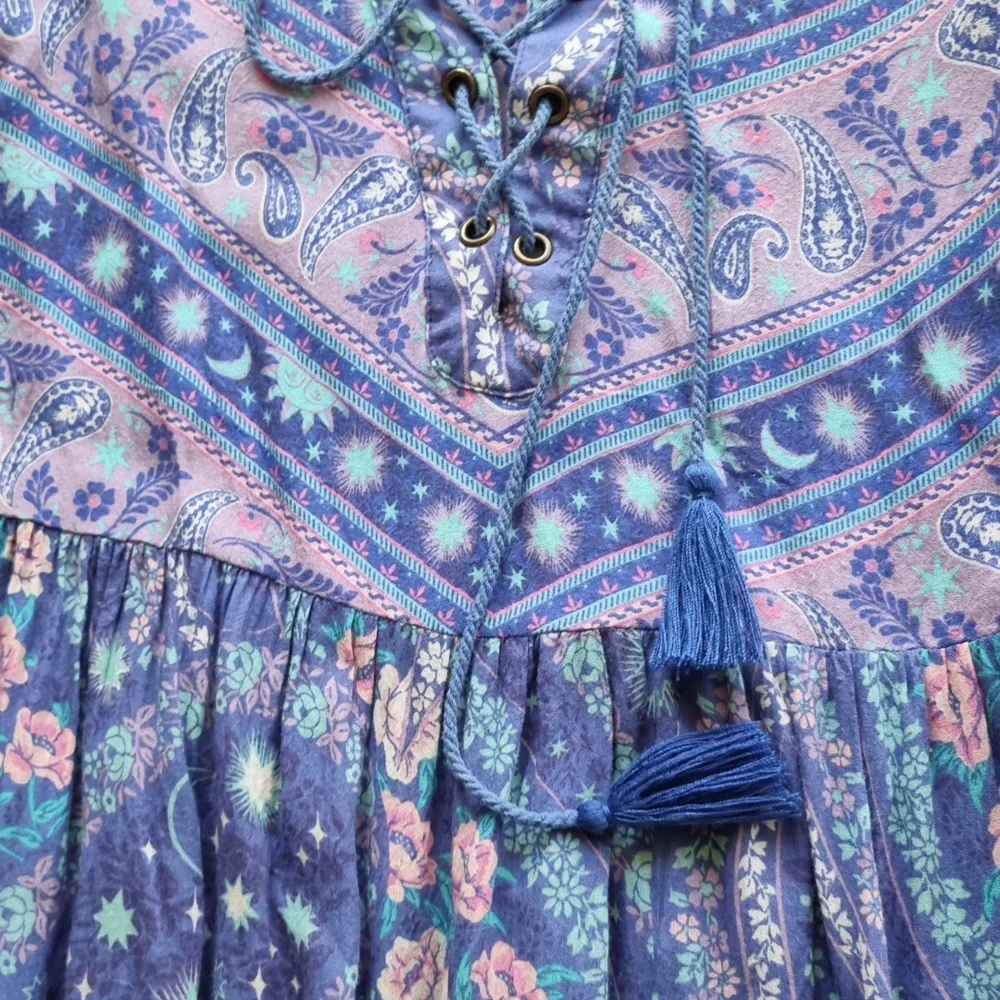 Spell & the gypsy purple and pink luna and floral blouse - Picture 2 of 10